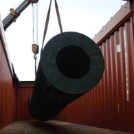 Cilindrisks gumijas spārns